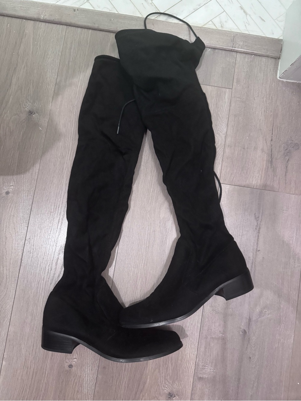 Charles by Charles David Black Over-the-Knee Boots